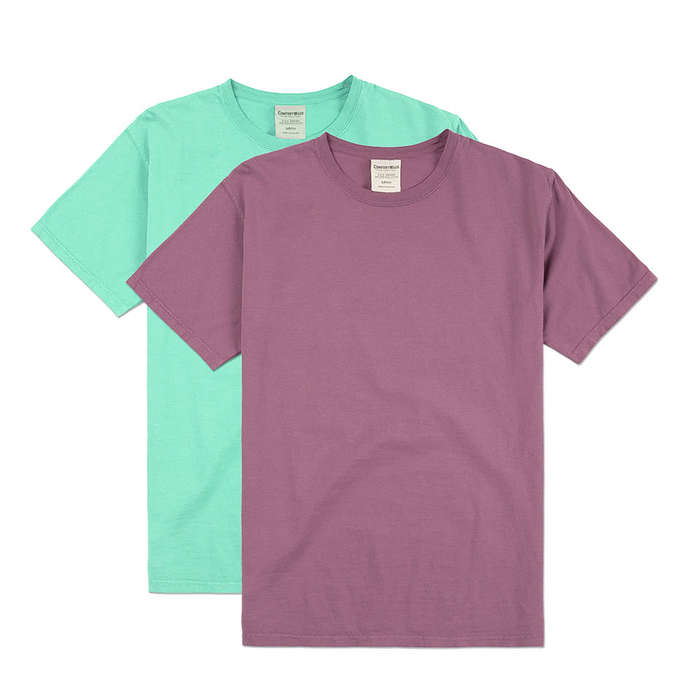 Custom Hanes ComfortWash Garment Dyed T-shirt - Design Short Sleeve  T-shirts Online at
