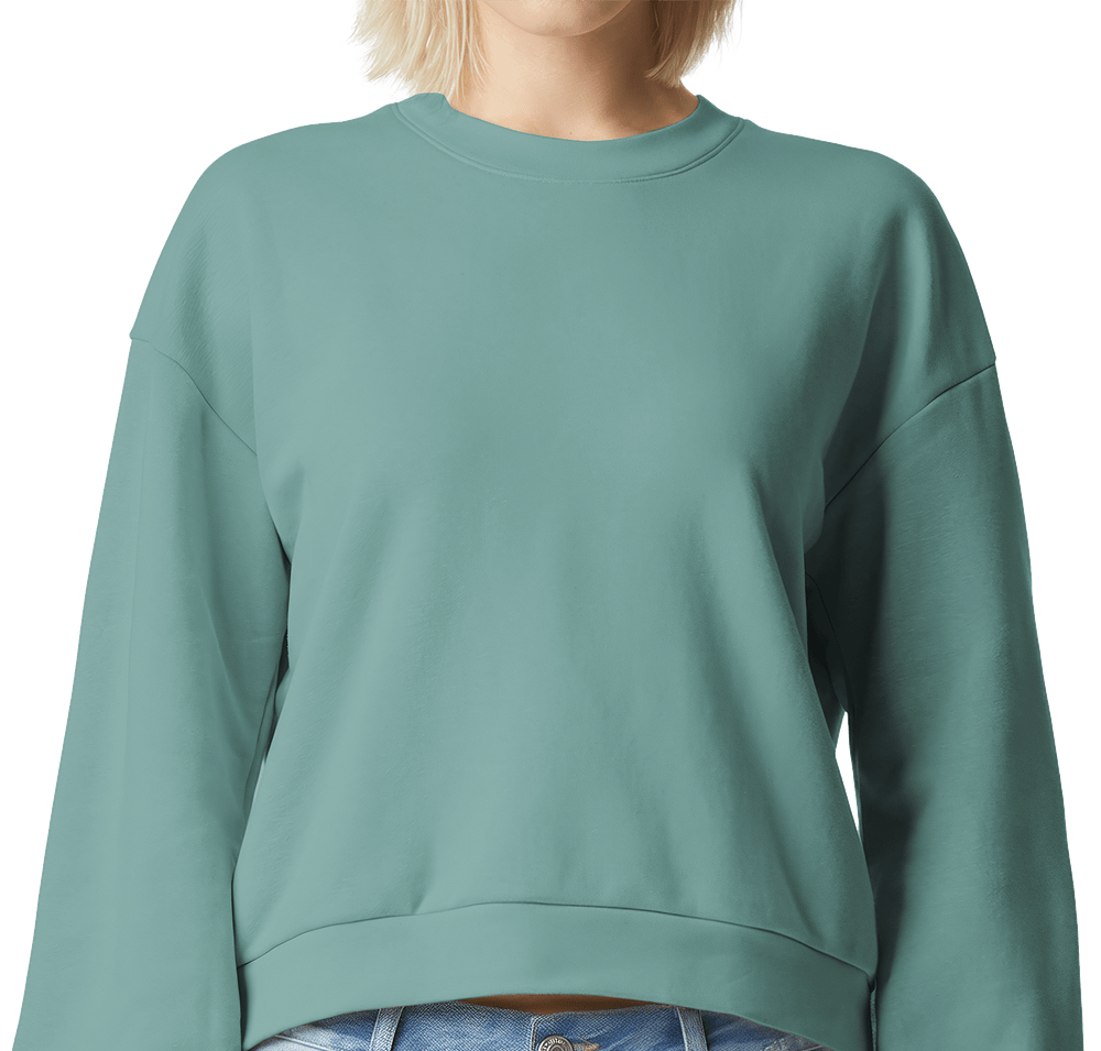 American Apparel Women's ReFlex Fleece Crewneck Sweatshirt-default