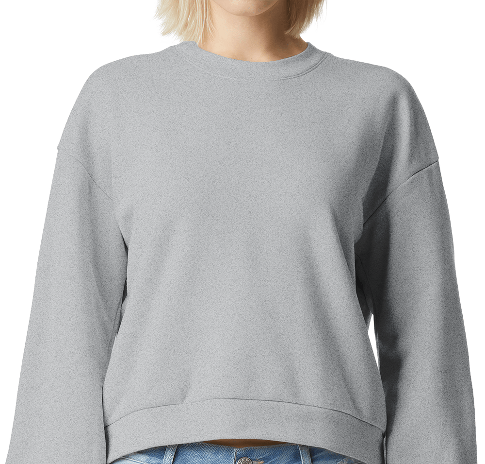American Apparel Women's ReFlex Fleece Crewneck Sweatshirt-default
