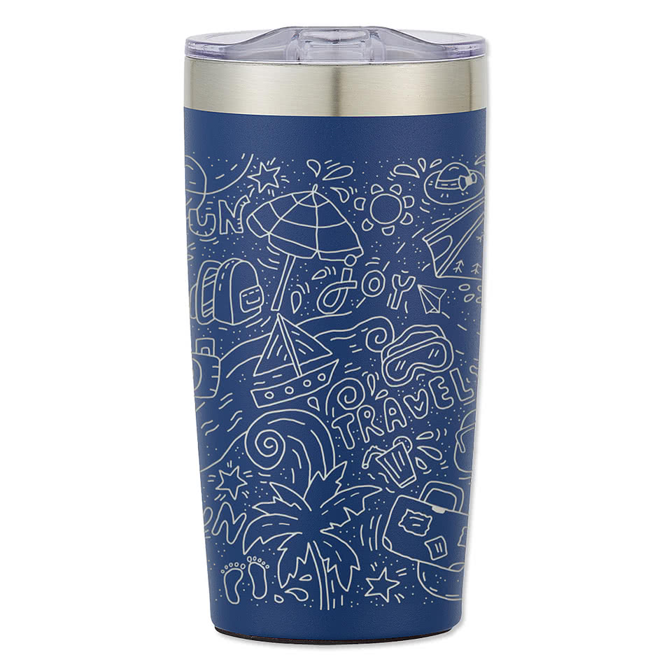 Laser Engraved 20 oz. Two-Tone Himalayan Stainless Steel Insulated Tumbler