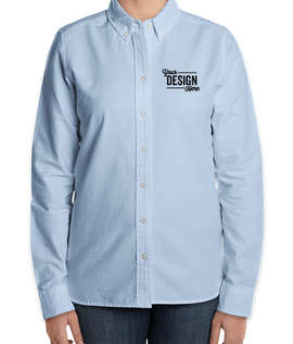 Brooks Brothers Women's Casual Oxford Long Sleeve Shirt - Color: Newport Blue