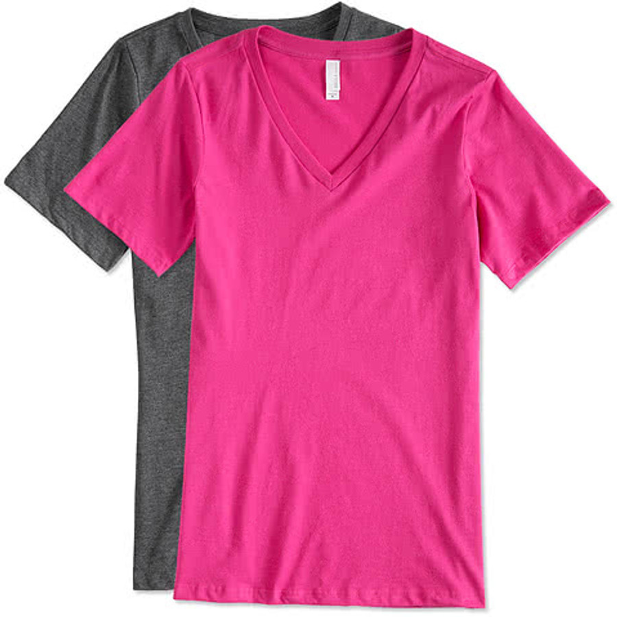 Canada - Bella + Canvas Women's V-Neck T-shirt