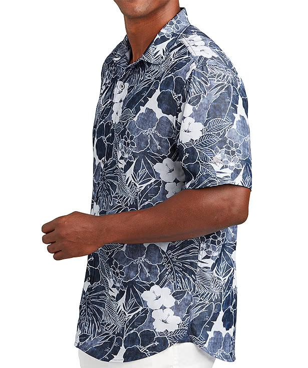 Tommy Bahama Coconut Point Playa Flora Eco Short Sleeve Shirt