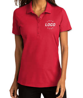 Port Authority Women's SuperPro React Polo - Embroidered - Color: Rich Red