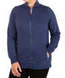 Charles River Women's Clifton Garment Dyed Full Zip Sweatshirt