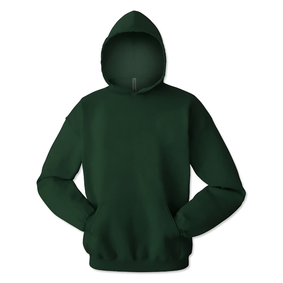 Blue Generation Lightweight Fleece Pullover Hoodie
