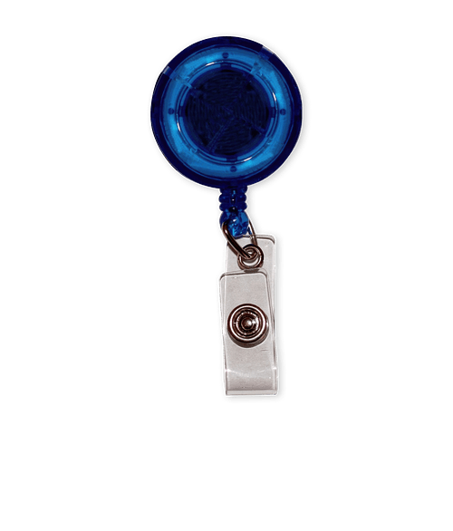 Whirlback Retractable Badge Holder in Sky Blue