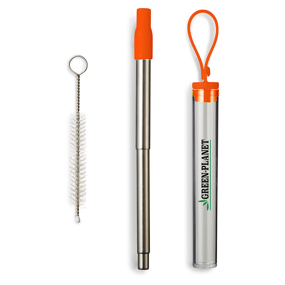 Festival Telescopic Reusable Drinking Straw Kit