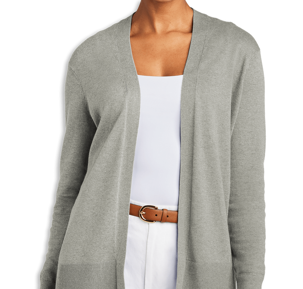Brooks Brothers Women’s Cotton Stretch Long Open Cardigan-default