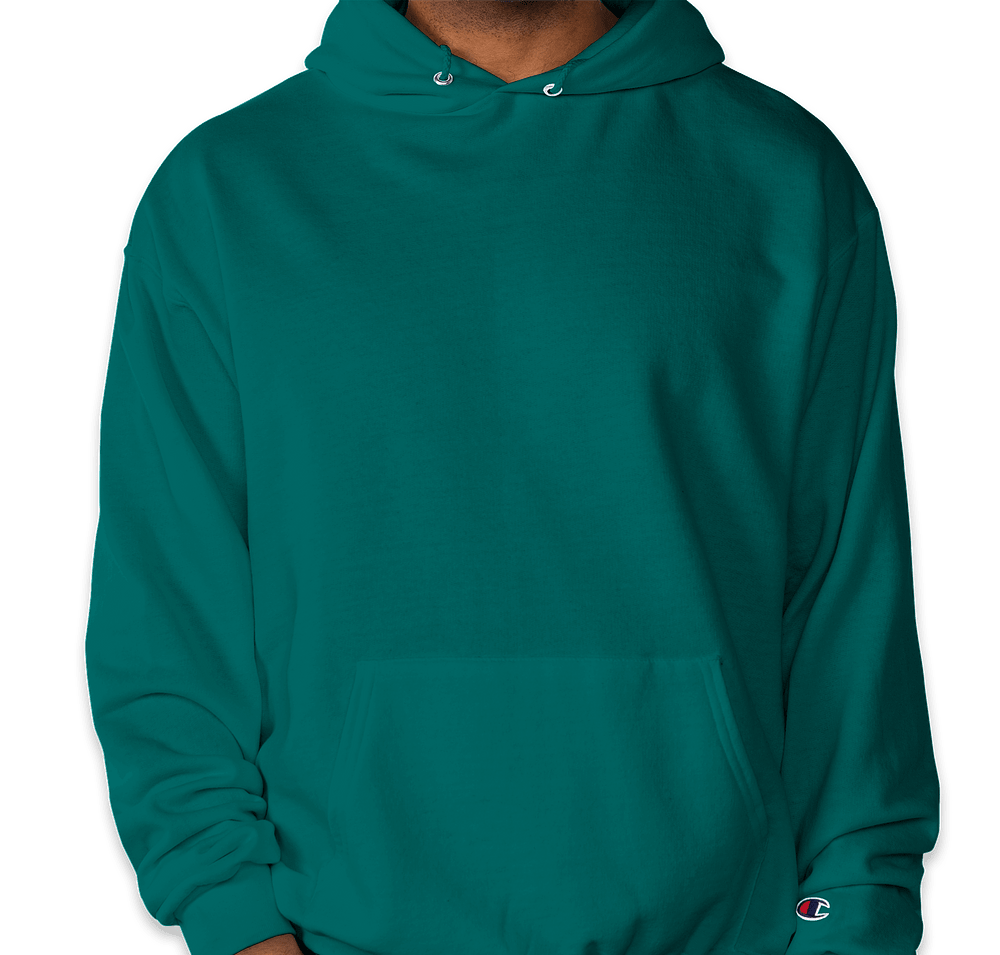 Embroidered Champion Powerblend Midweight Pullover Hoodie-default
