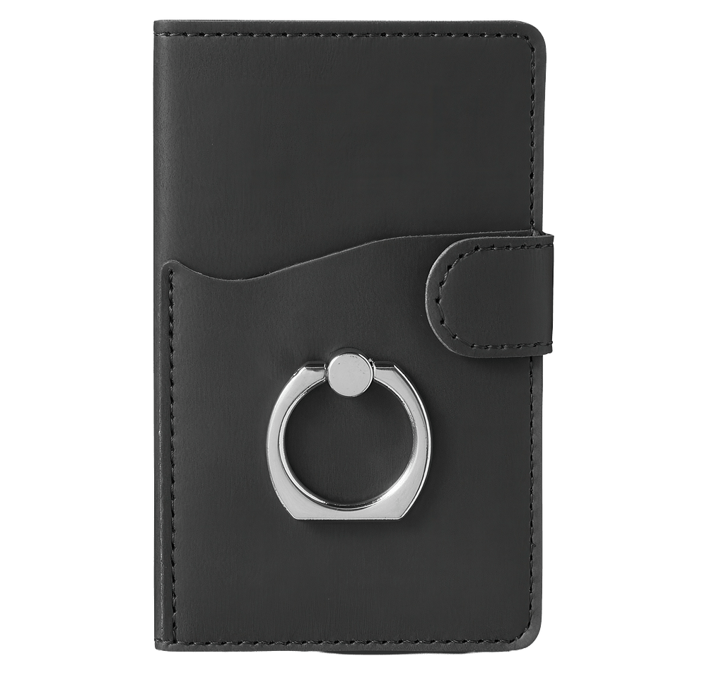 Tuscany Dual Card Pocket With Metal Ring-default