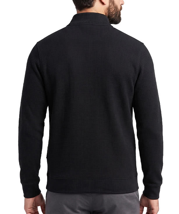 TravisMathew Waffle Lightweight Quarter Zip Pullover