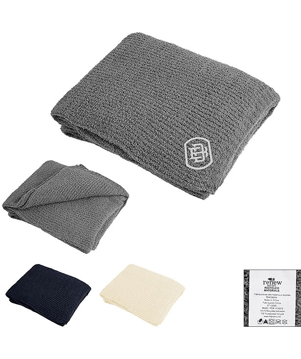Recycled Teddy Throw Blanket