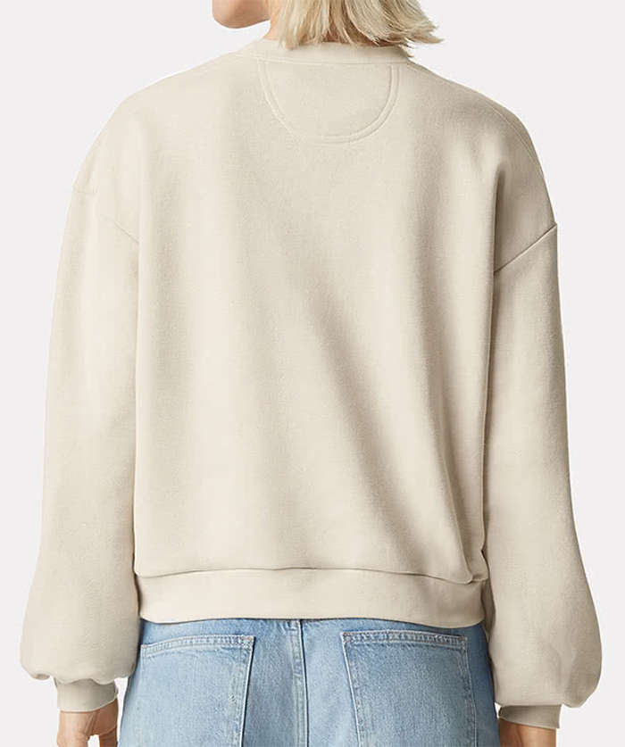 American Apparel Women's ReFlex Fleece Crewneck Sweatshirt