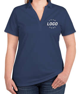 Port Authority Women's Silk Touch Performance Polo - Screen Printed - Color: Royal