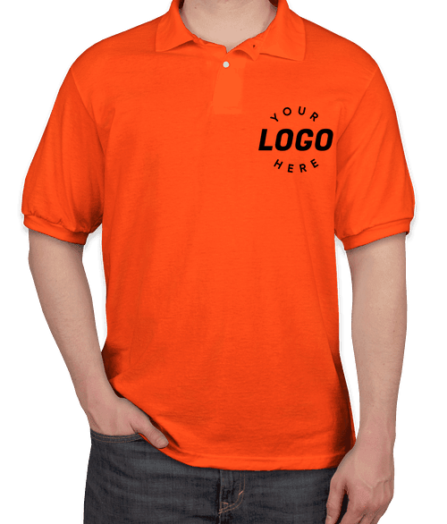 Screen Printed Polo Shirts Design Custom Polos Online