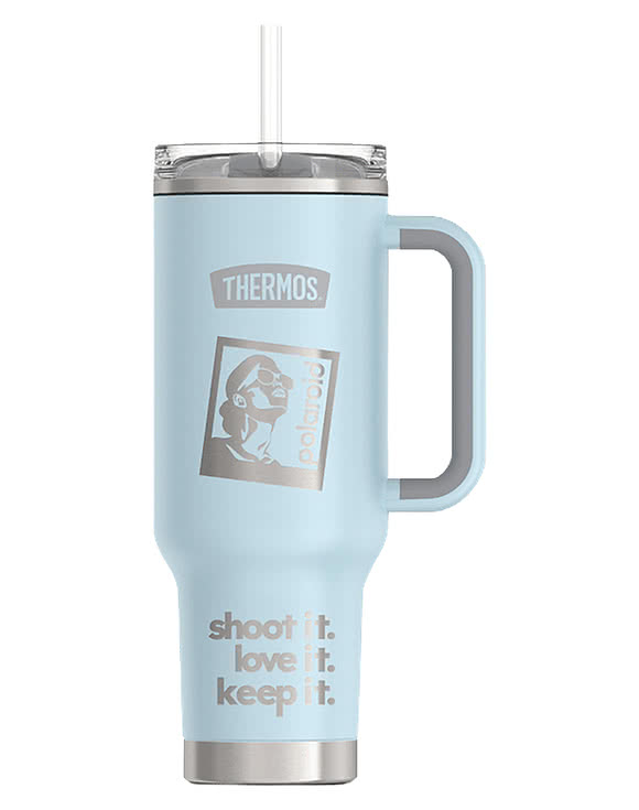 40 oz. Thermos Stainless Steel Cup Holder Tumbler