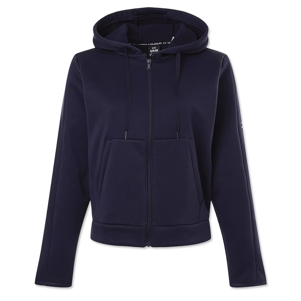 Under Armour Women's Fleece Pro Recycled Zip Hoodie