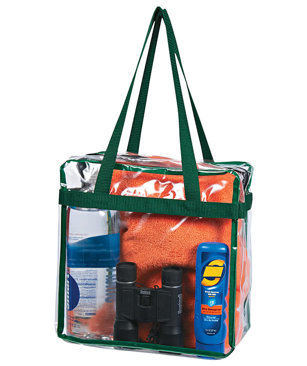 Clear EVA Zippered Tote Bag