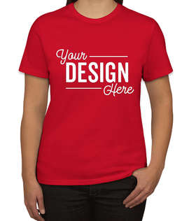 Port & Company Women's Core Cotton T-shirt - Color: Red