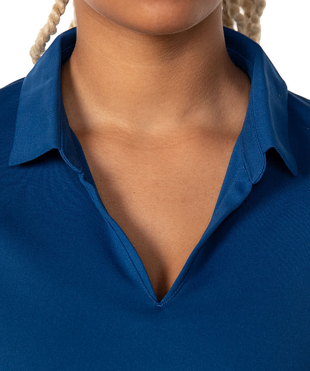 Nike Women's Dri-FIT Micro Pique Long Sleeve Performance Polo 2.0 - Embroidered
