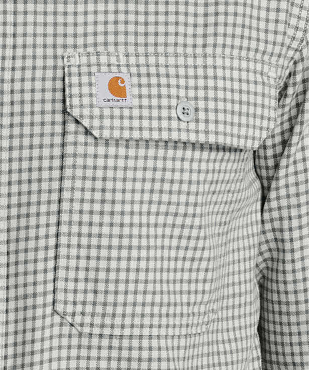 Carhartt Rugged Flex Plaid Long Sleeve Work Shirt