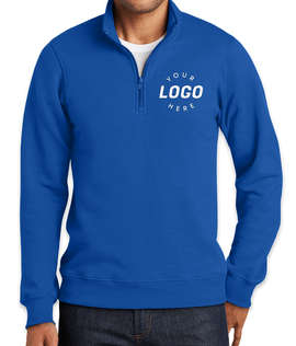 Port & Company Fan Favorite Quarter Zip Sweatshirt