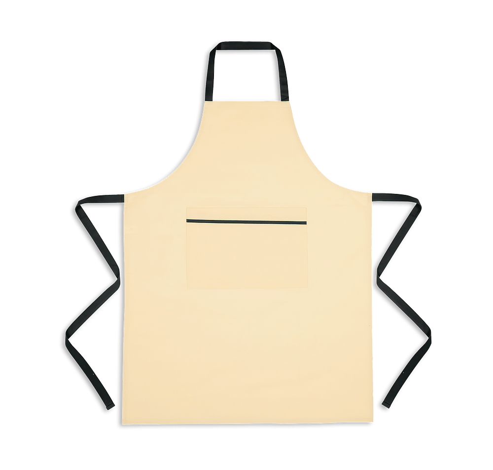 Cotton Cooking One-Pocket Full Length Apron-default