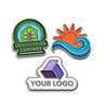 Full Color 1" Die Cut Enamel Lapel Pin