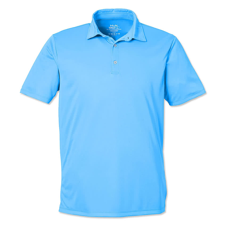 HUK Pursuit UPF 50 Performance Polo - Printed