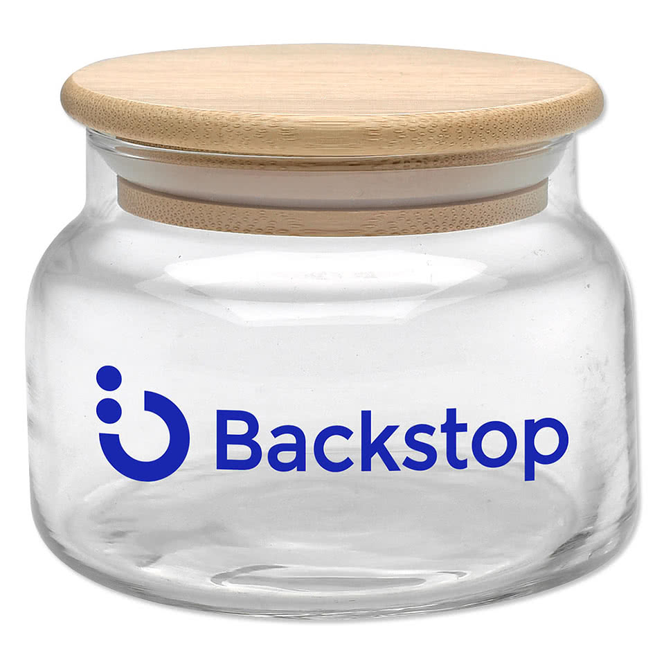 8 oz. Apothecary Jar with Bamboo Lid