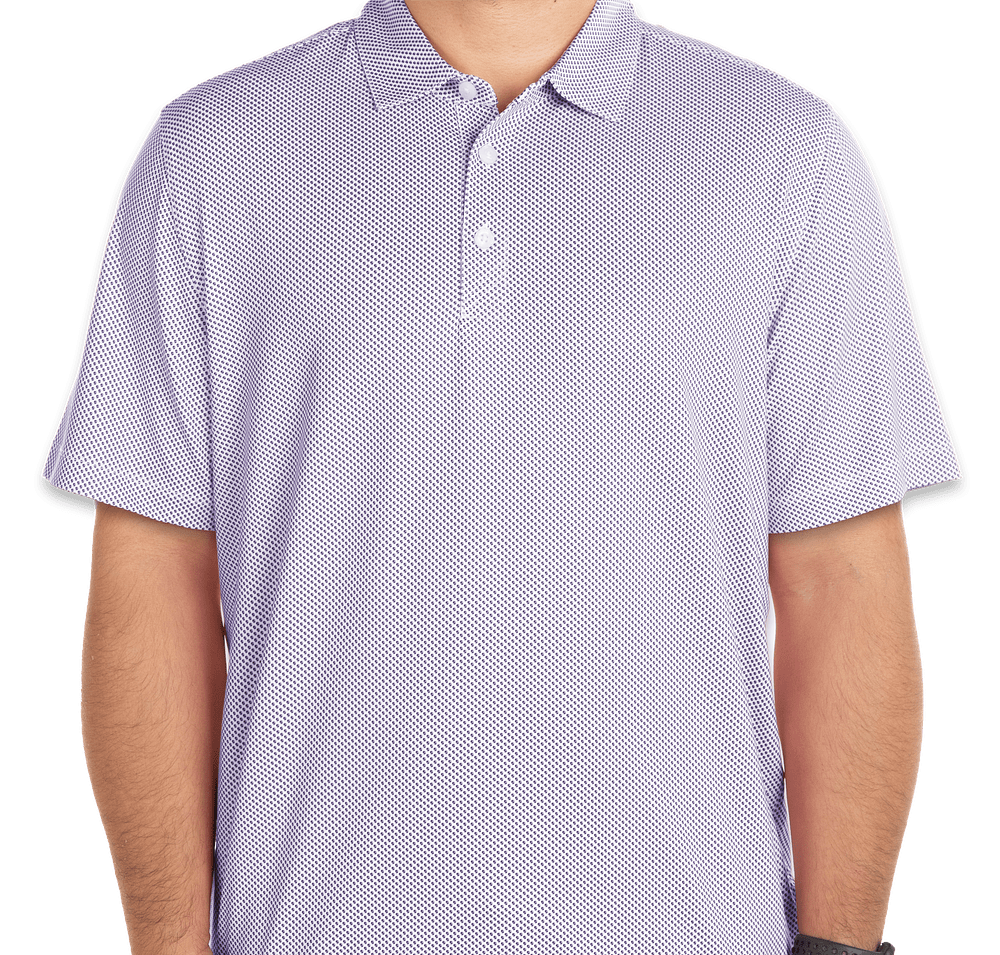 Cutter & Buck Pike Eco Symmetry Print UPF 50 Performance Polo-default