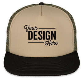 District Camo Snapback Trucker Hat