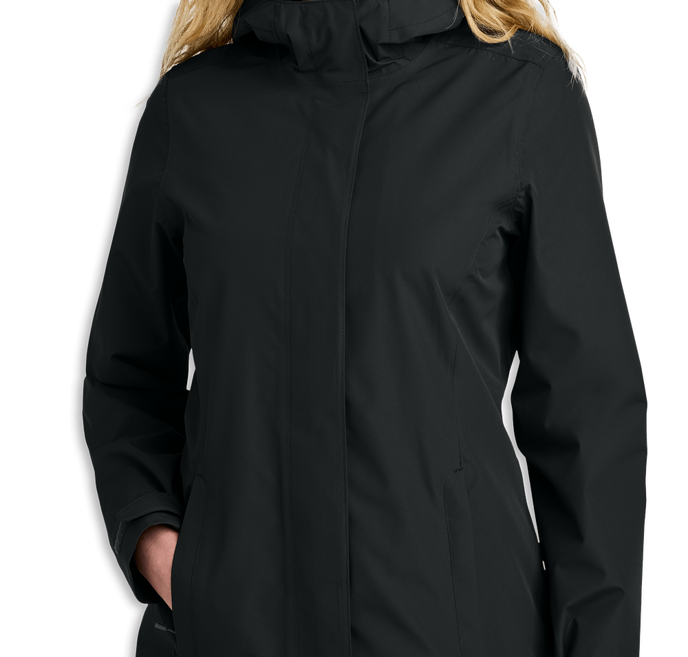 Port Authority Women's C-Free Recycled Rain Jacket-default