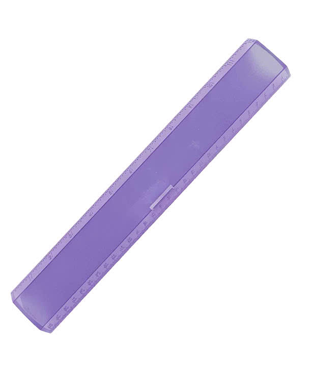 12" Leading Edge Plastic Ruler