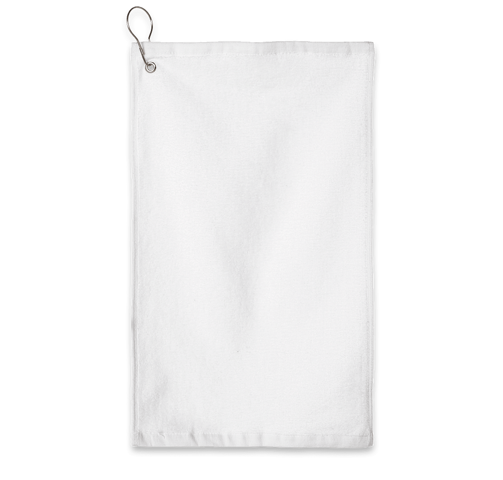 Port Authority Grommeted Hemmed Golf Towel-default