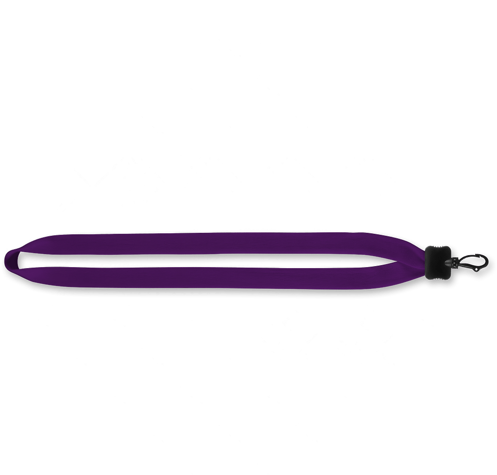 3/4" Cotton Lanyard with Plastic Clamshell and Swivel Snap Hook-default