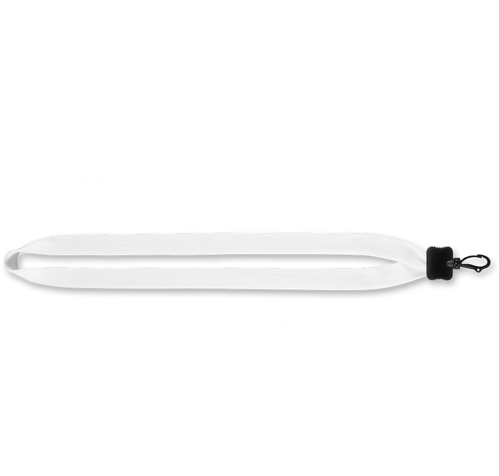 3/4" Cotton Lanyard with Plastic Clamshell and Swivel Snap Hook-default