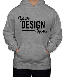 Canada - Jerzees Nublend 50/50 Pullover Hoodie - Color: Oxford