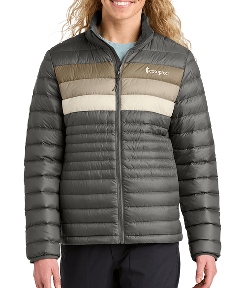 Cotopaxi Women's Fuego Recycled Insulated Jacket in Cinder/Desert