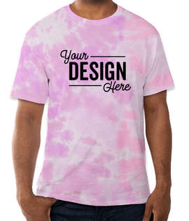 Dyenomite Dream Tie-Dye T-shirt - Color: Cotton Candy