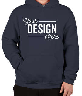 Soffe 50/50 Pullover Hoodie - Color: Navy