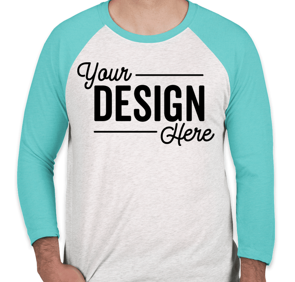 Next Level Tri-Blend Raglan T-shirt | Custom Apparel - CustomInk