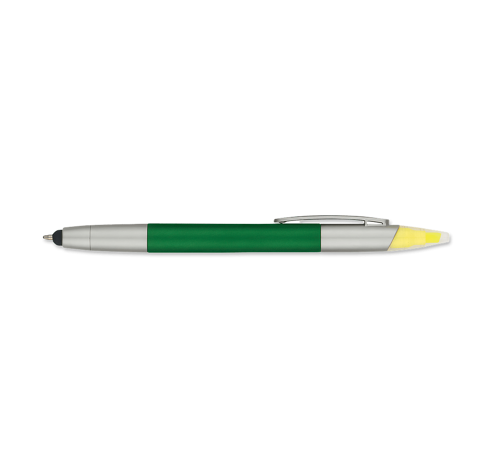 3-in-1 Highlighter and Stylus Pen (black ink)-default