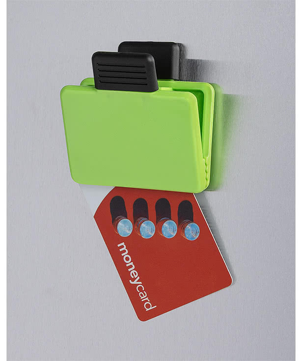 Recycled Rectangle Magnetic Memo Clip