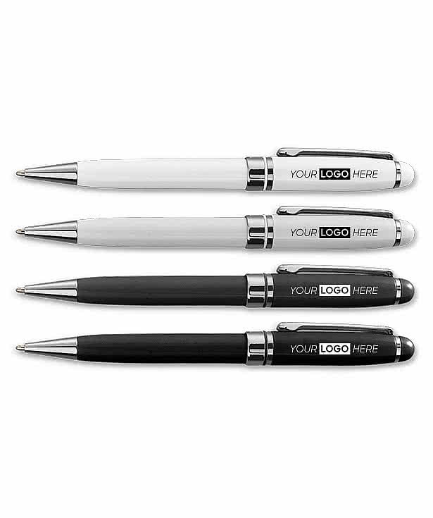 Laser Engraved Bristol Ballpoint Pen (black ink)
