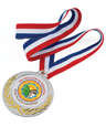 Full Color Laurel Wreath Medal