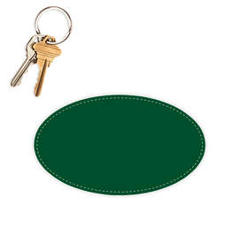5.75 in. x 3.375 in. Oval Car Magnet - Color: Forest Green