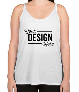 Bella + Canvas Women's Flowy Tank - Color: White