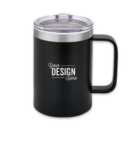 14 oz. Urban Peak Summit Vacuum Insulated Camper Mug - Color: Black